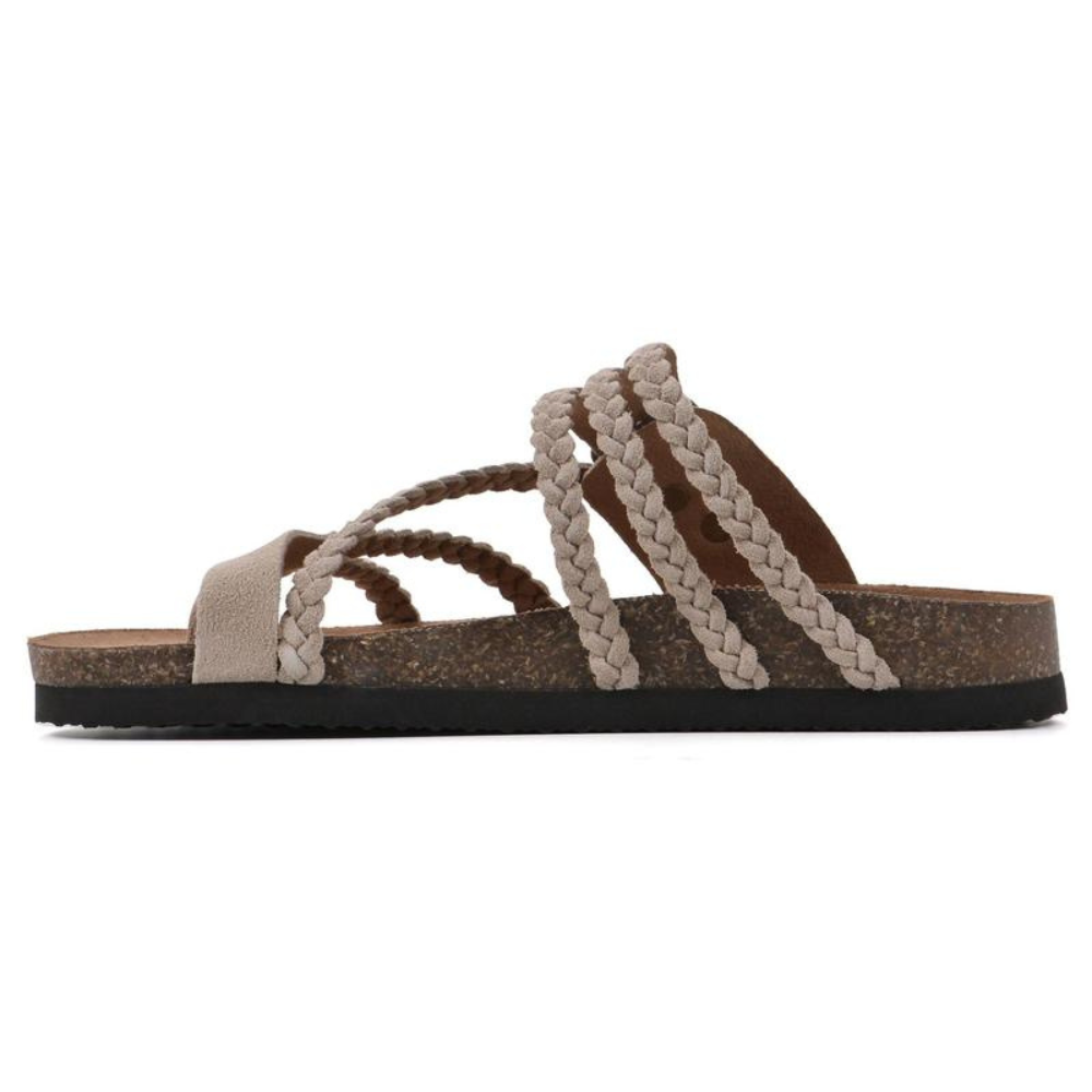 Danique - Elegante gevlochten sandalen