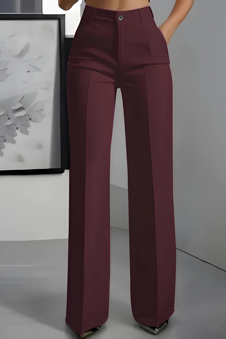 Kiva™ | Stijlvolle Hoge Taille Broek