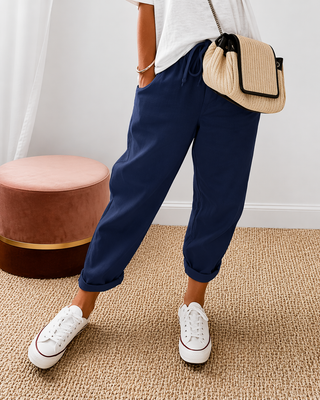 Linae Pantaloni Casual Relaxați
