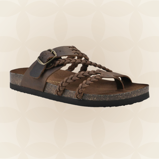 Danique - Elegante gevlochten sandalen