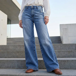 Rena™ | Moderne Wide Leg Jeans