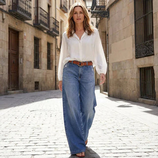 Rena™ | Moderne Wide Leg Jeans