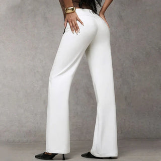 Sanne™ | Elegante Wijde Pijp Broek